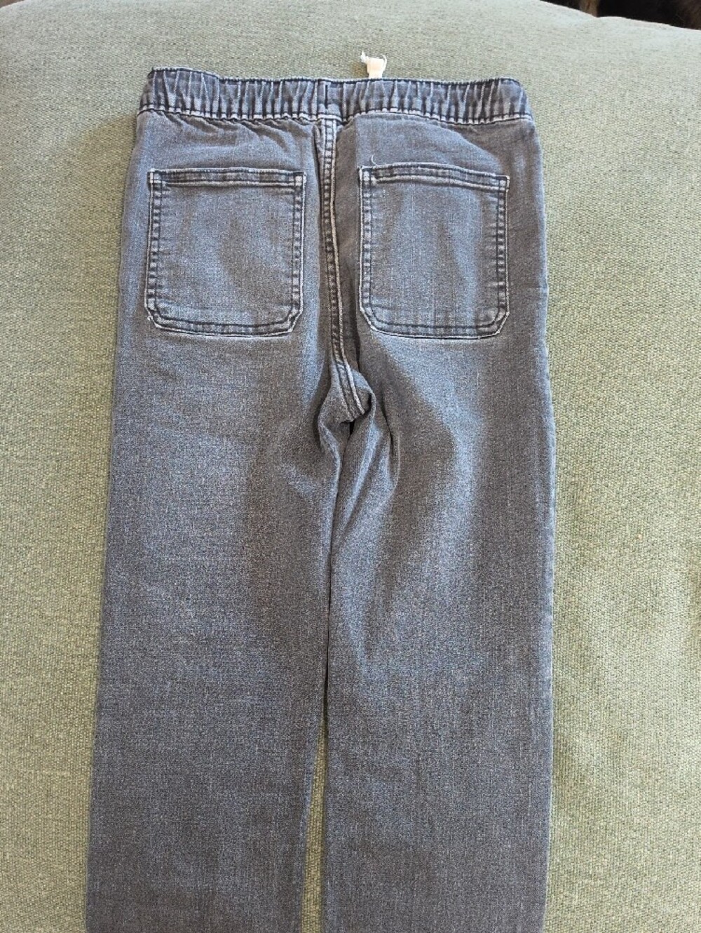 Old Navy 10-12 Elastic-Waist Drawstring Pants - Brown, Gray, Washed Black - Picture 11 of 11